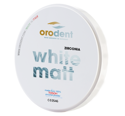 Răng sứ Orodent White Matt Zirconia