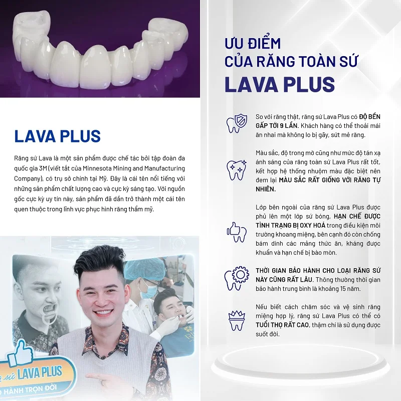 các loại răng sứ tốt