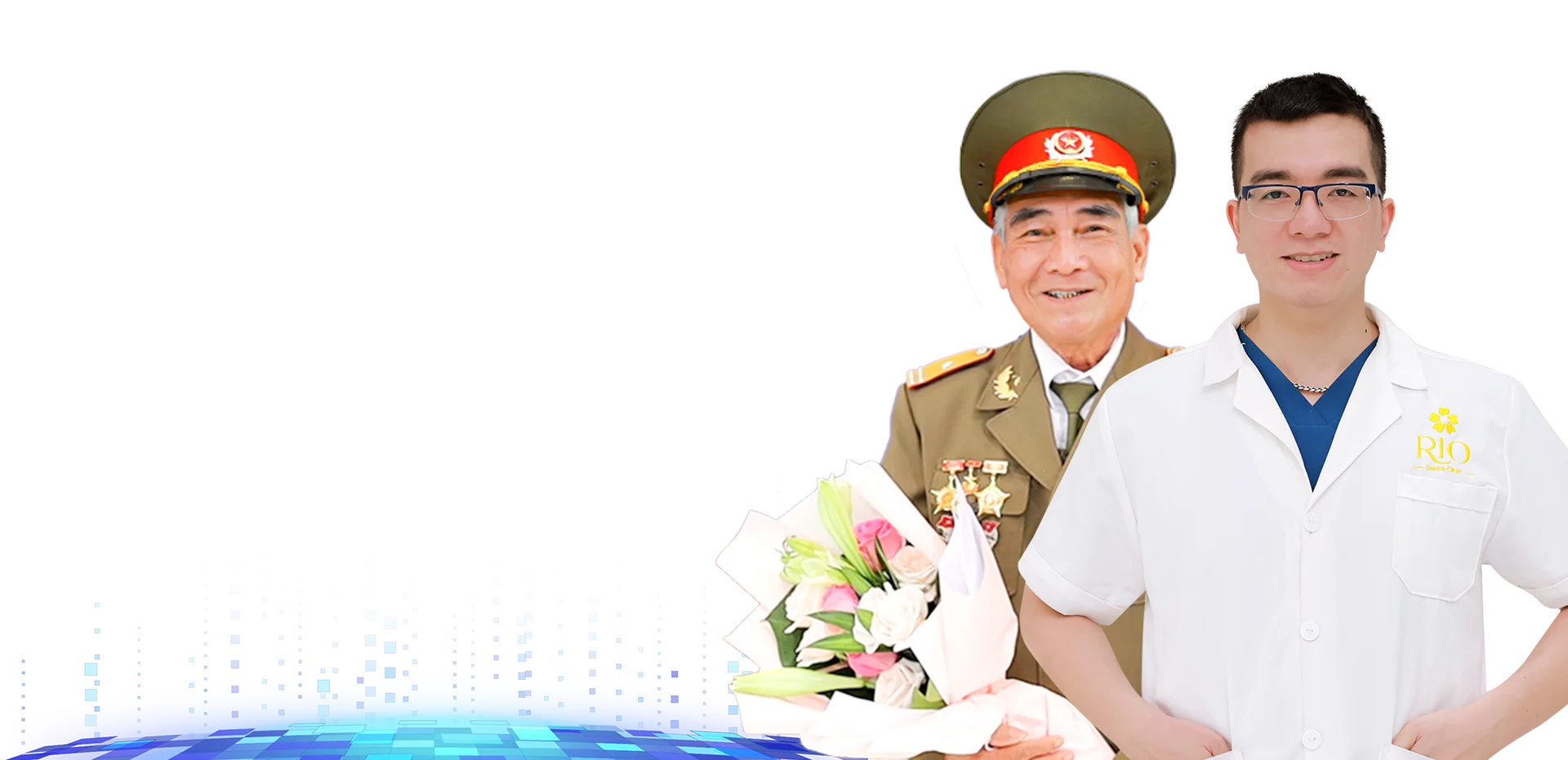 Bác sĩ Hùng và chú bộ đội - Nha khoa Rio