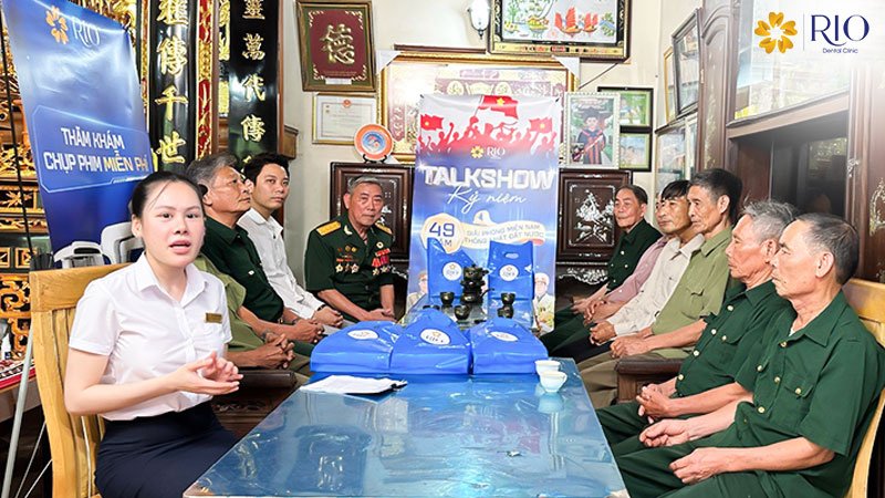 Ông Mọc tâm sự về thời chiến và hành trình làm răng của bản thân