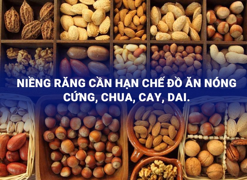 Niềng răng không nên ăn gì